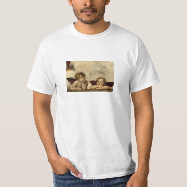 Angels Cherubs Raphael Santi Siena T-Shirt (Vorderseite)