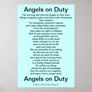 Angels en service - Grande affiche