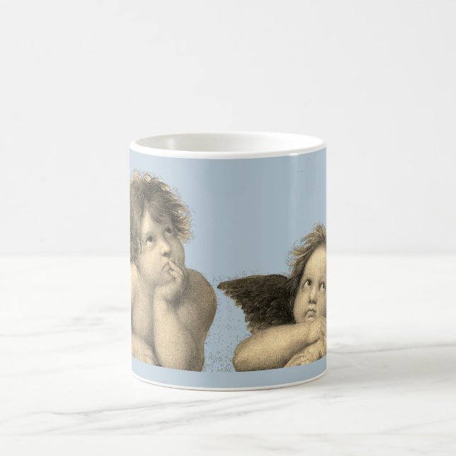 Angels Engel – Madonna Sixtina – Raphael – Raffael Kaffeetasse (Mittel)