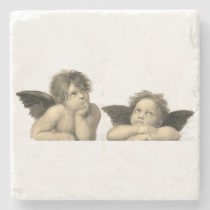 Angels Engel – Madonna Sixtina – Raphael – Raffael Steinuntersetzer