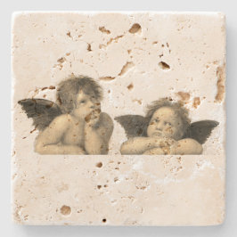 Angels Engel – Madonna Sixtina – Raphael – Raffael Steinuntersetzer