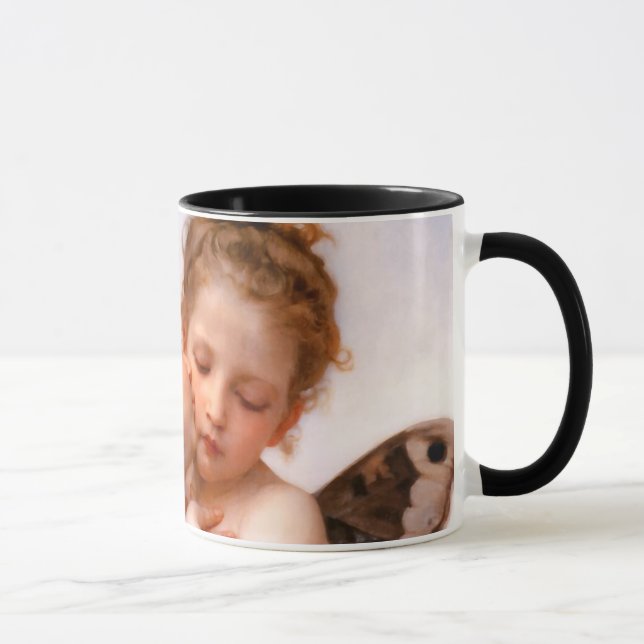 Angels First Kiss, Bouguereau Tasse (Rechts)