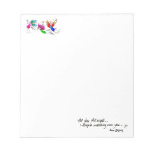 Angels Flying Happiy "All Day" Wasserfarben-Sketch