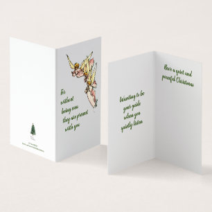 Angels From Clouds with Sprichwort of Comfort for 