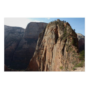 Angels Landing im Zion-Nationalpark Poster