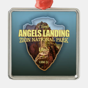 Angels Landing (Pfeilspitzen) Ornament Aus Metall