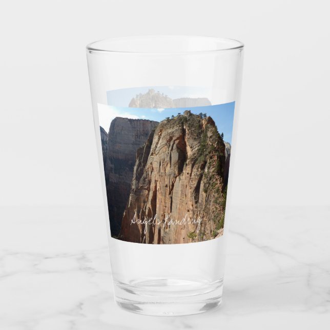 Angels Landung im Zion Nationalpark Glas (Vorderseite)