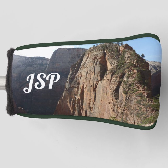 Angels Landung im Zion Nationalpark Golf Headcover (Vorderseite)