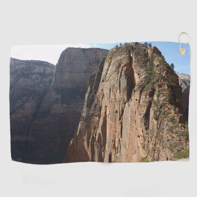 Angels Landung im Zion Nationalpark Golfhandtuch (Horizontal)