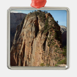 Angels Landung im Zion Nationalpark Silbernes Ornament