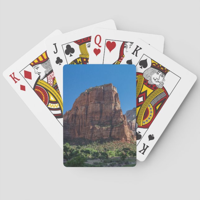 Angels Landung im Zion-Nationalpark Spielkarten (Rückseite)