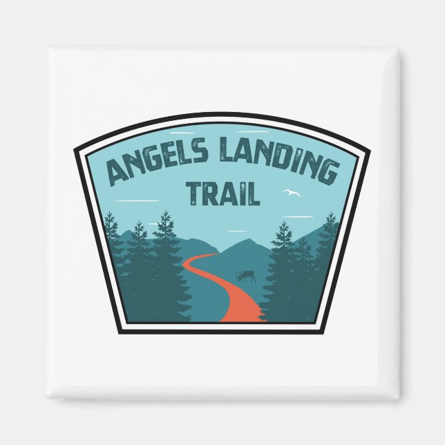 Angels Landweg Zion Nationalpark Magnet (Vorne)