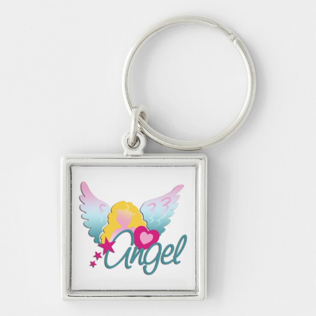 Angels Liebe Schlüsselanhänger (Vorne)