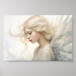 Angels passen über dich auf poster