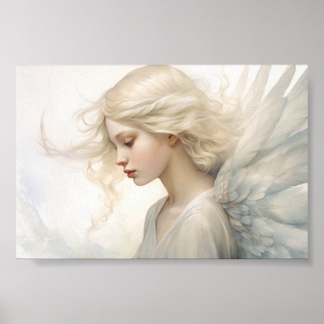 Angels passen über dich auf poster (Vorne)