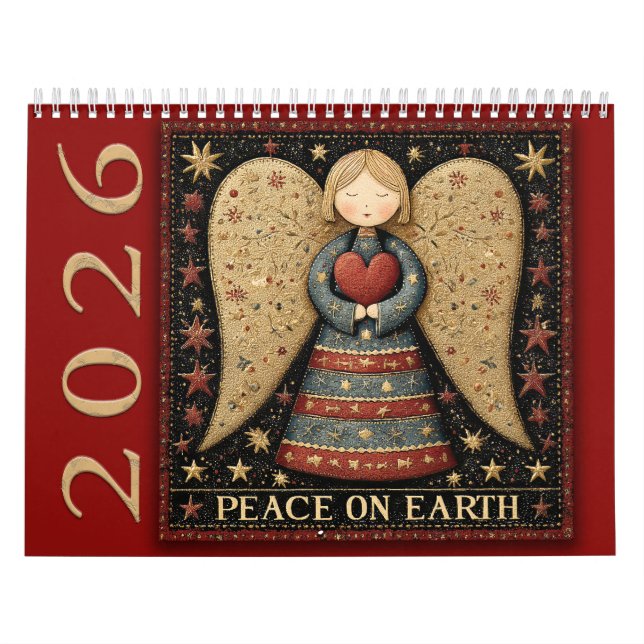 Angels –  Peace on Earth 2026 Kalender (Titelbild)