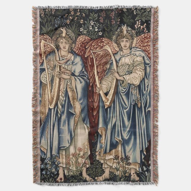 "Angels Praising" by Edward Burne-Jones Decke (Vorderseite Vertikal)