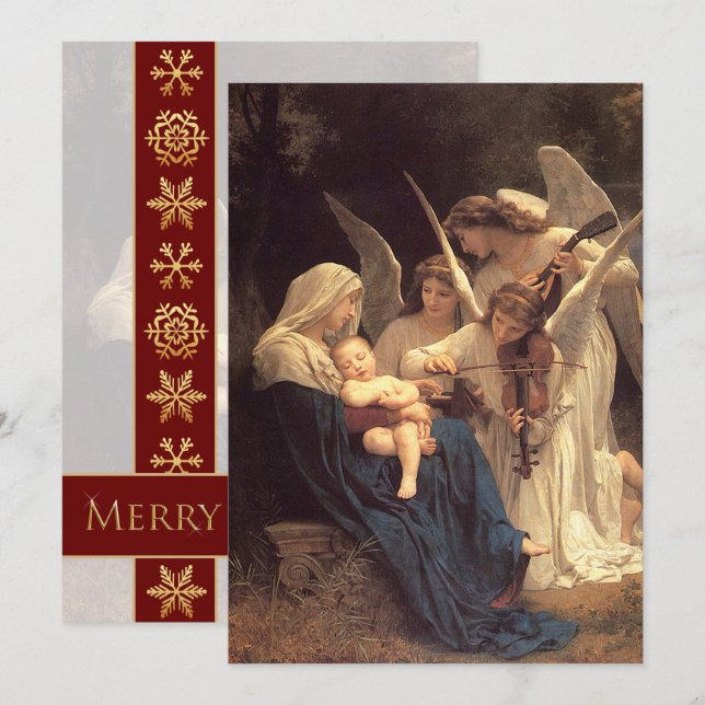 Angels Serenade Mary Vintage Weihnachten individue (Vorne/Hinten)