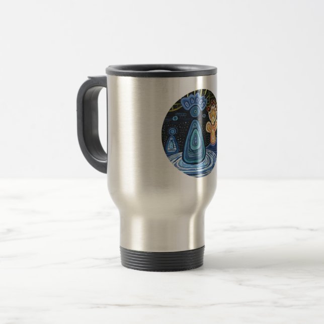 Angels Stainless Steel 444 ml Reisen/Tasse Reisebecher (Vorderseite Links)