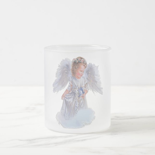 Angels T - Shirt Mattglastasse (Mittel)