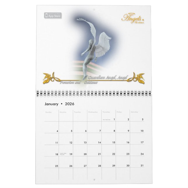 Angels, The Collection Callendar Kalender (Jan 2026)