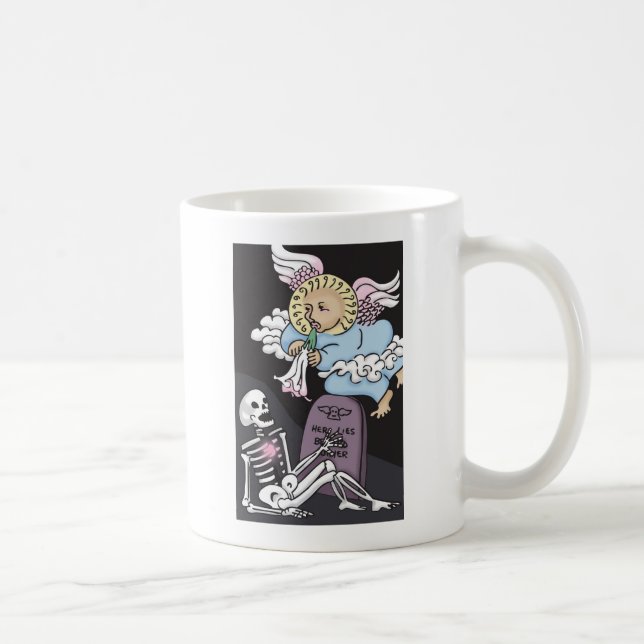 Angels Trumpet Kaffeetasse (Rechts)
