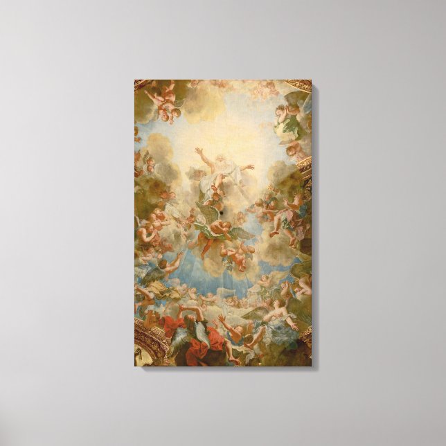 Angels und Cherubs Versailles Leinwanddruck (Vorderseite)