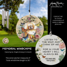 ANGELS UNTER US anpassen Wind Chime