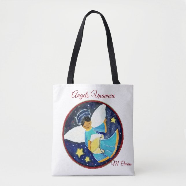 Angels Unware (Afrikanischer Engel) Tasche (Vorderseite)