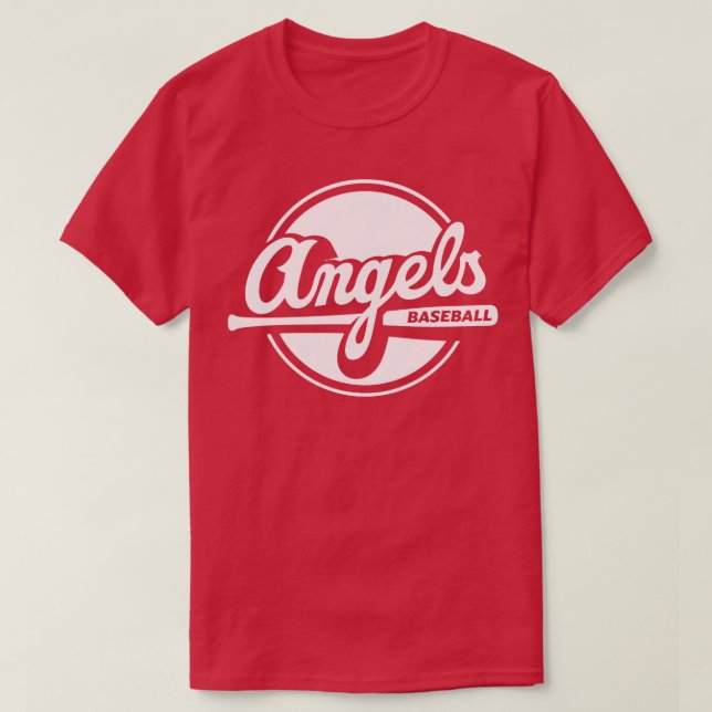 Angels Up to Bat T-Shirt (Design vorne)