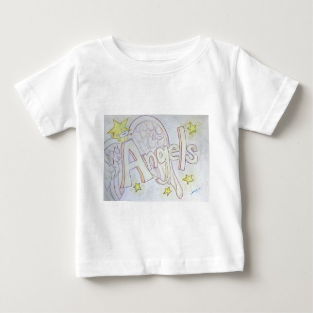 Angels Word Inspirational Custom Art Shirts (Vorderseite)