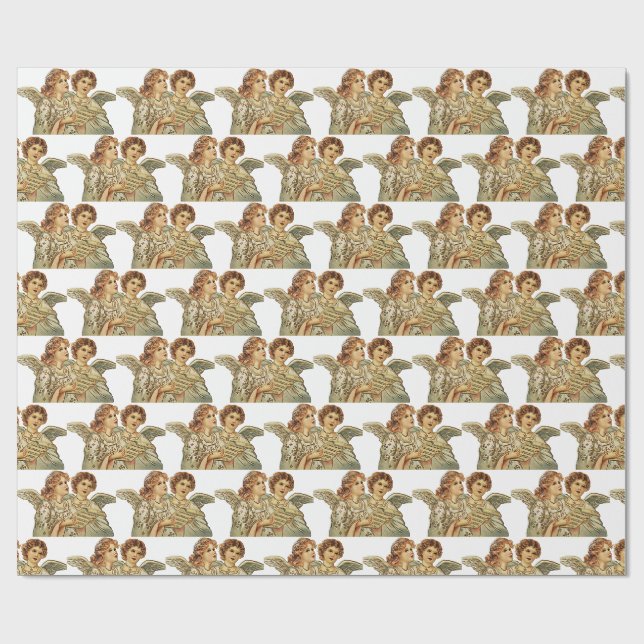 Angels Wrapping Paper Geschenkpapier (Flach)