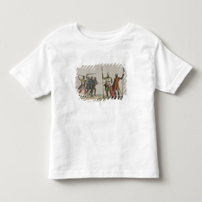 Angelsächsische Krieger, überziehen 14 'von der Kleinkind T-shirt (Vorderseite)