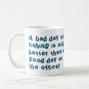 Angelschenke oder Fisherman-Geschenk mit Fangquote Kaffeetasse