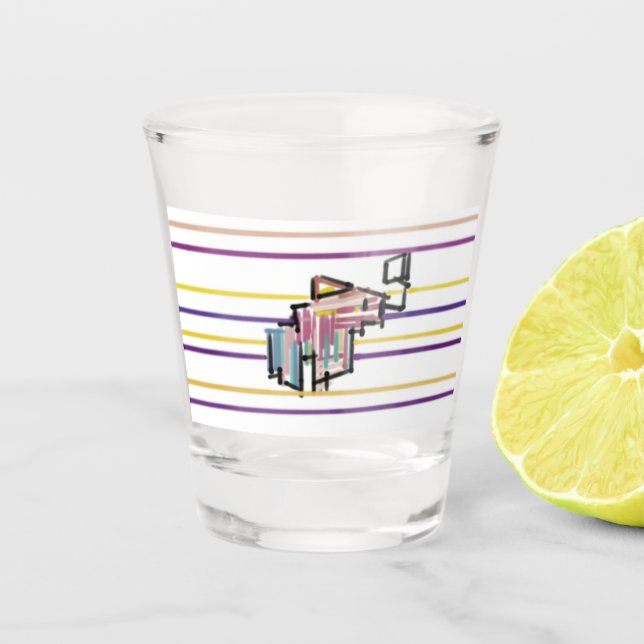 Angelsommerfreude Schnapsglas (Vorderseite)