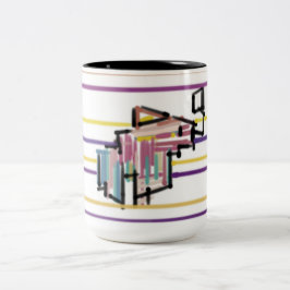 Angelsommerfreude Zweifarbige Tasse