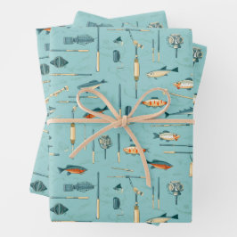 Angelsport Geschenkpapier Set