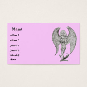 Angelstift zeichnend