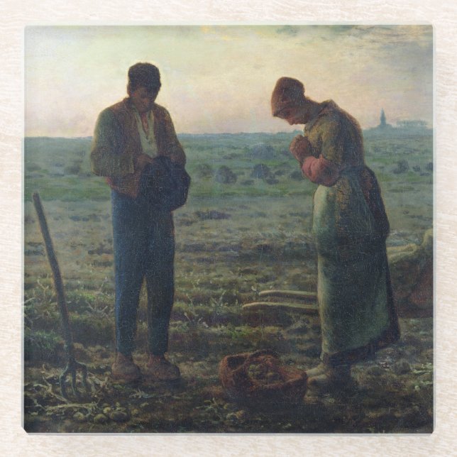 Angelus, 1857-59 glasuntersetzer (Vorderseite)