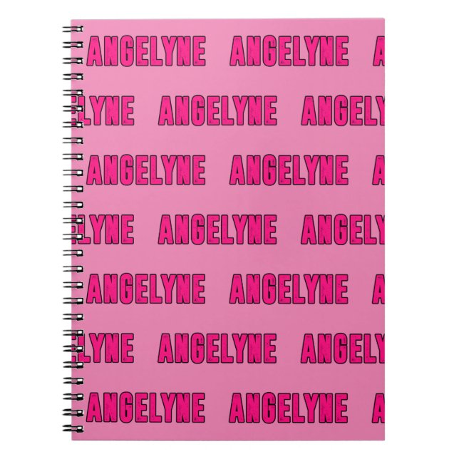 Angelyne Name Notizblock (Vorderseite)