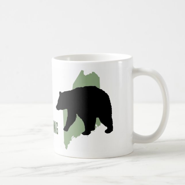 Angemessene Bärn-Jagd-Tasse Kaffeetasse (Rechts)