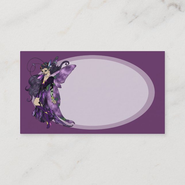 Angemessene Völker: Heide Visitenkarte (Rückseite)