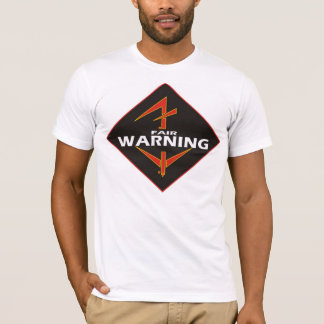 Angemessenes warnendes T-Shirt