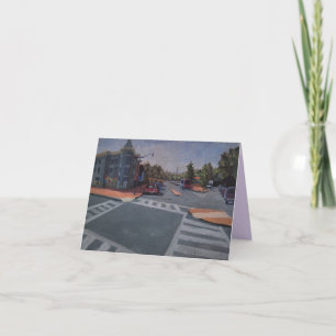 Angenehme Art Note Card Dankeskarte