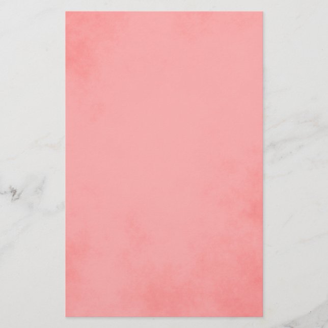 Angenehmes rosa Pergament Briefpapier (Vorderseite)