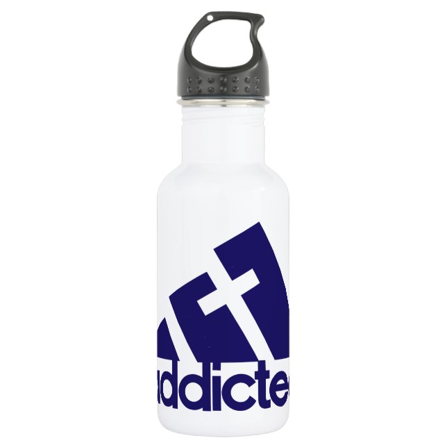 angenommen edelstahlflasche (Vorderseite)