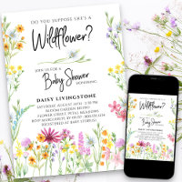 Angenommen, sie ist eine Wildblume-Kinderdusche?