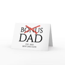 Angenommener BONUS-PAPA Established Fathers Day