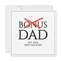 Angenommener BONUS-PAPA Established Fathers Day