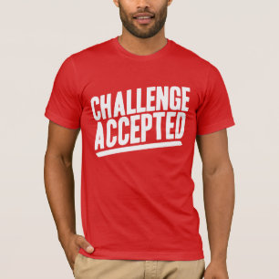 Angenommenes Shirt herausfordern